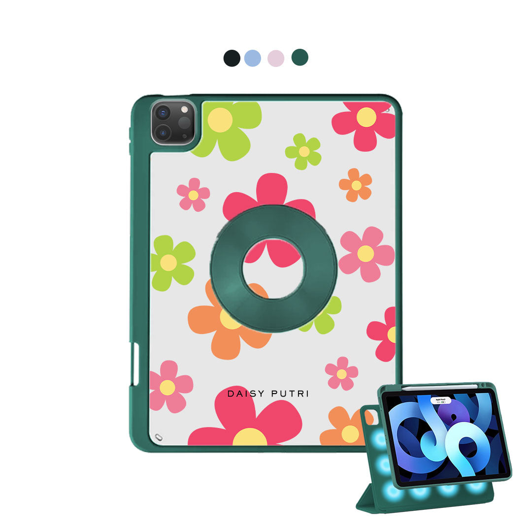 iPad Detachable Flip Cover - Daisy Sunshine 2.0