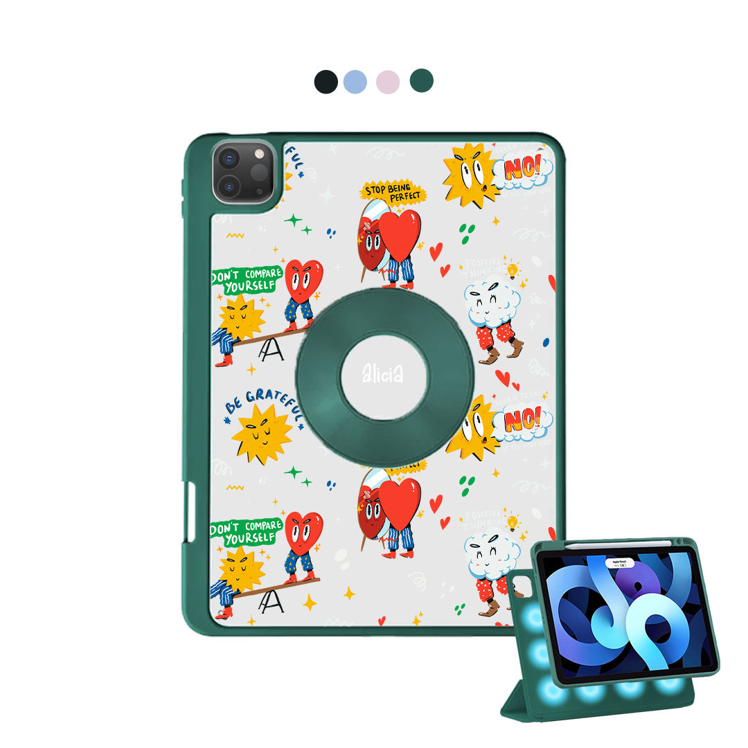 iPad Detachable Flip Cover - Selfless Love 2.0