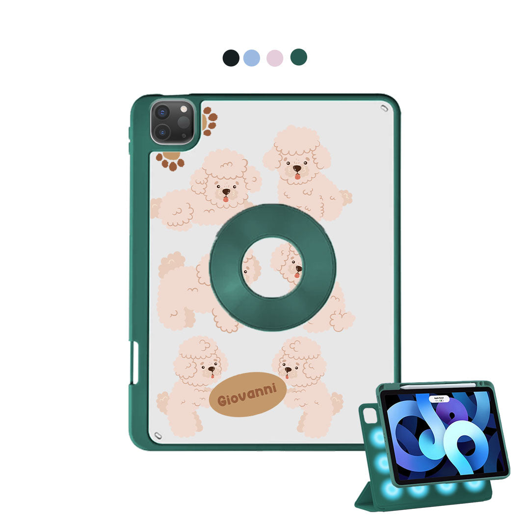 iPad Detachable Flip Cover - Poodle Squad 2.0