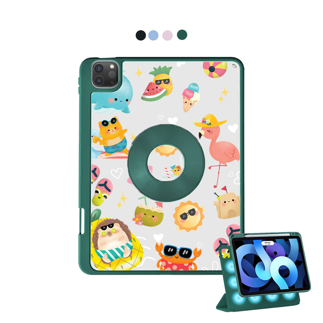 iPad Detachable Flip Cover - Summer