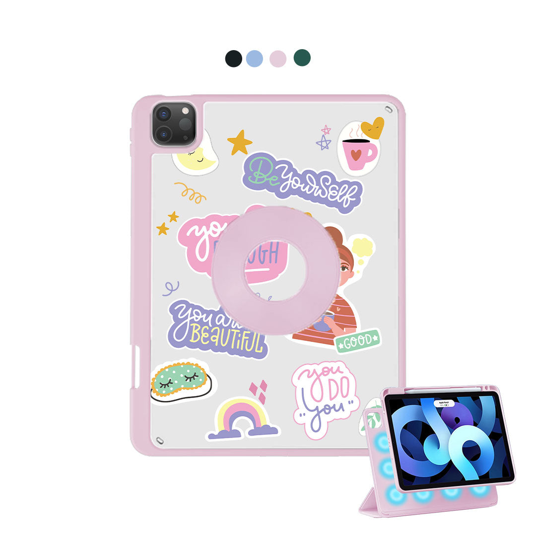 iPad Detachable Flip Cover - Be Yourself