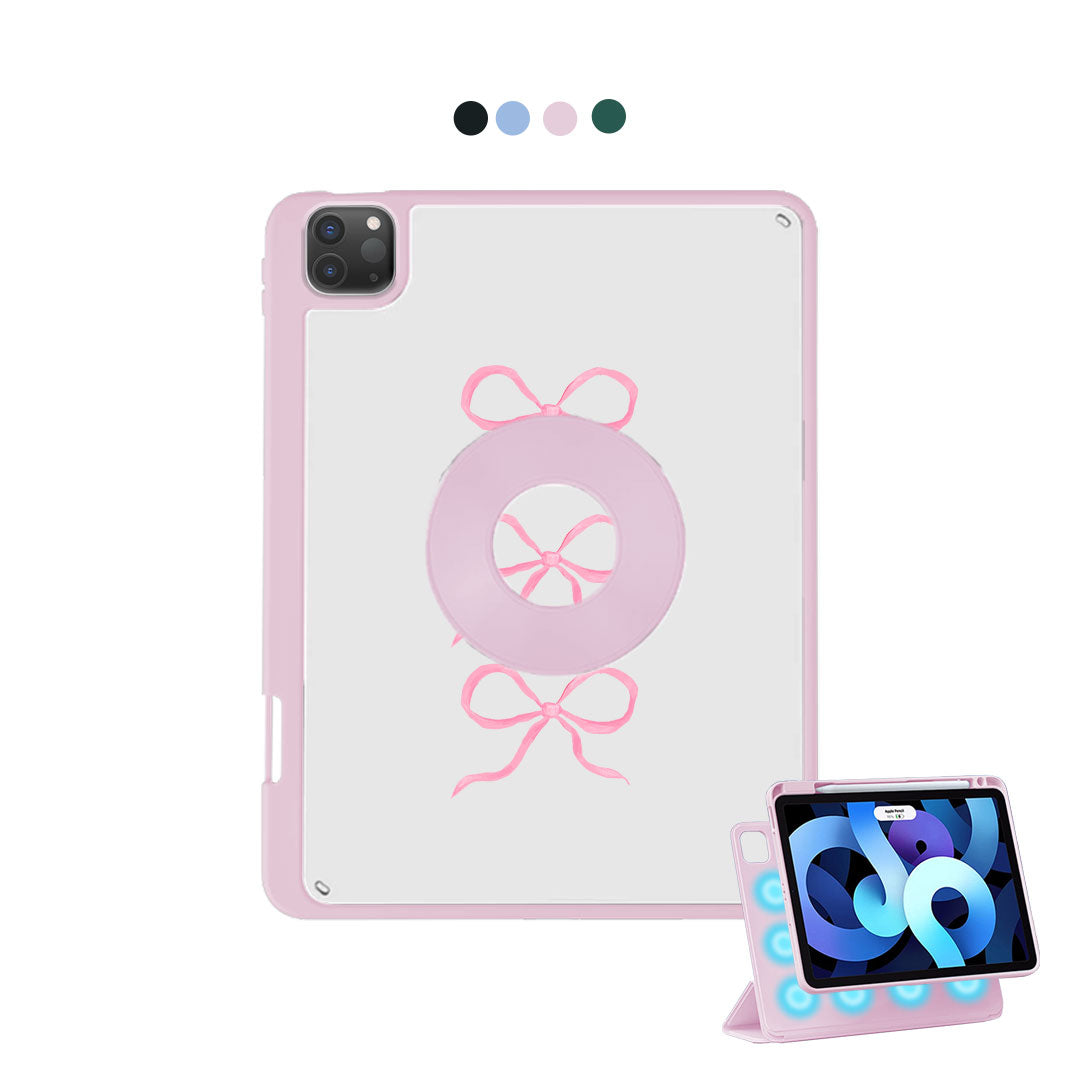 iPad Detachable Flip Cover - Coquette Triple Bow