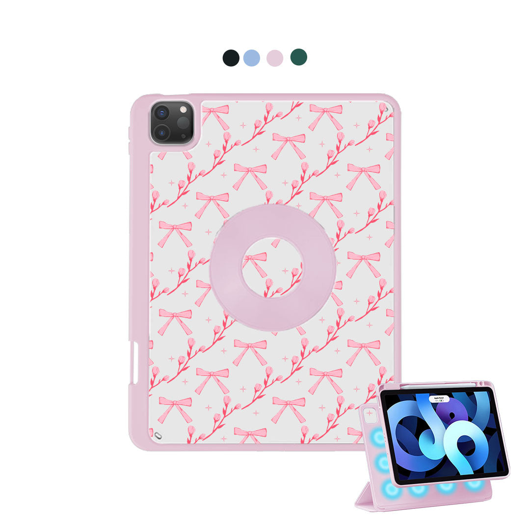 iPad Detachable Flip Cover - Coquette Floral
