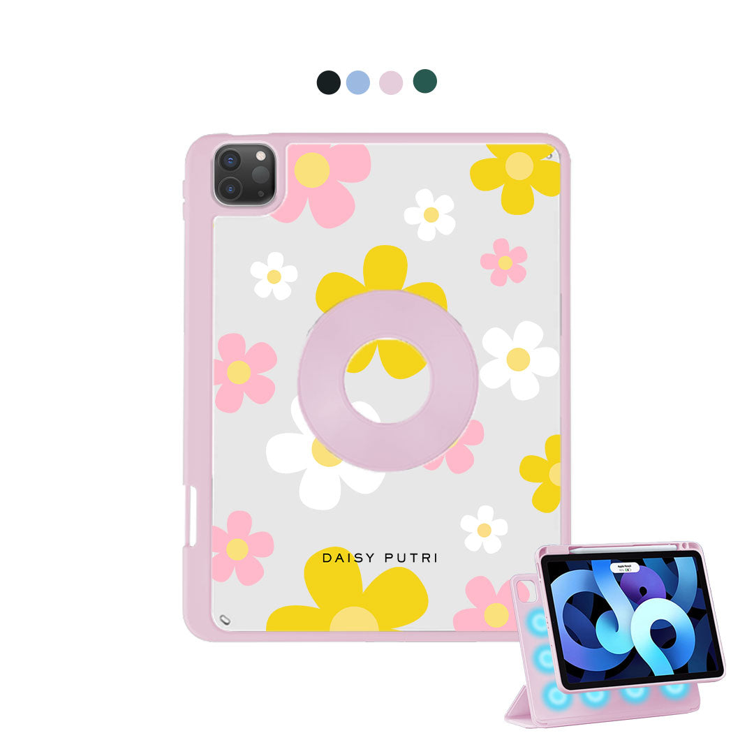 iPad Detachable Flip Cover - Daisy Fresh