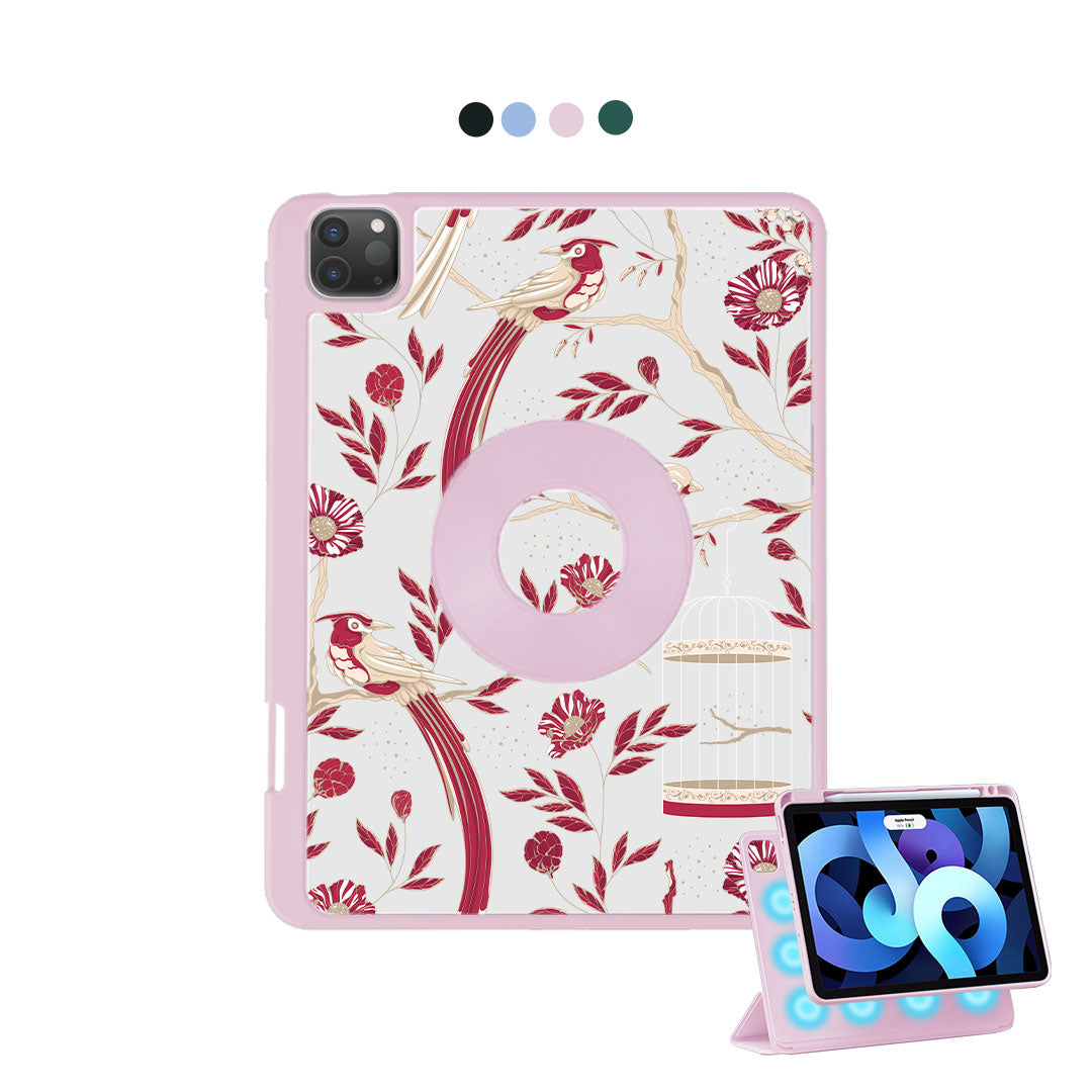 iPad Detachable Flip Cover - Lovebird 8.0
