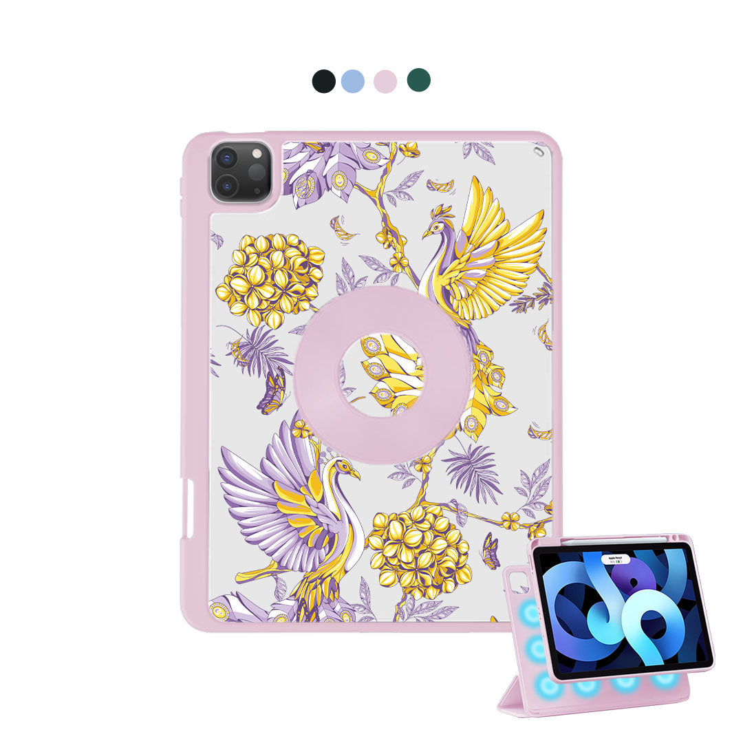 iPad Detachable Flip Cover - Peacock 3.0