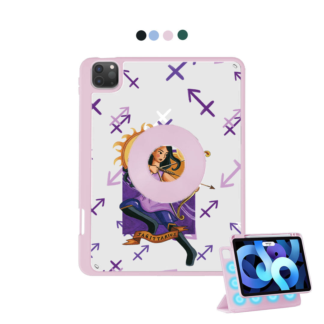 iPad Detachable Flip Cover - Sagitarius
