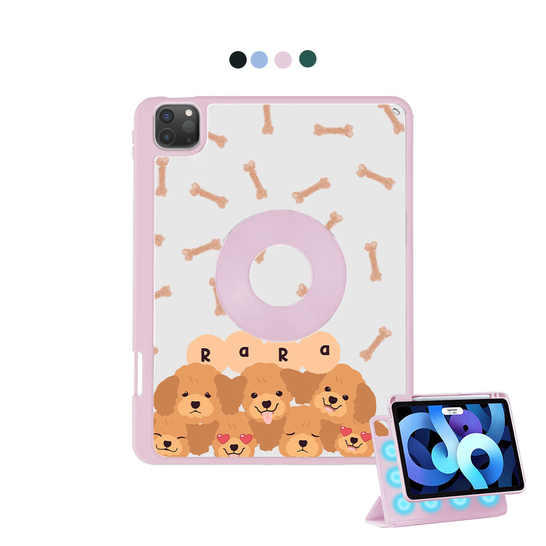 iPad Detachable Flip Cover - Poodle Squad 3.0