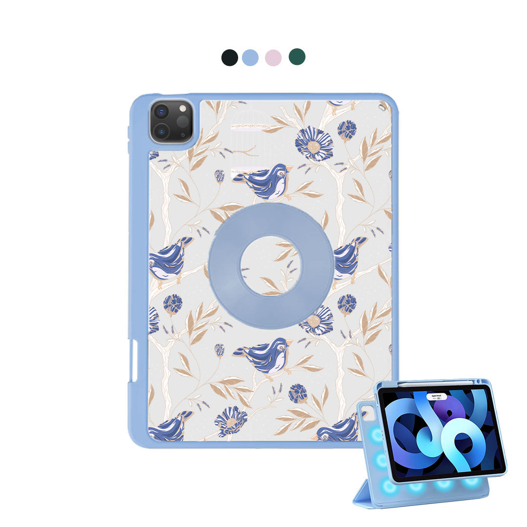 iPad Detachable Flip Cover - Lovebird 12.0