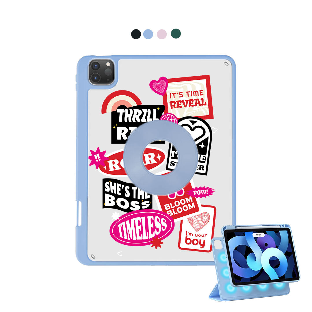 iPad Detachable Flip Cover - The Boyz Song Sticker Pack