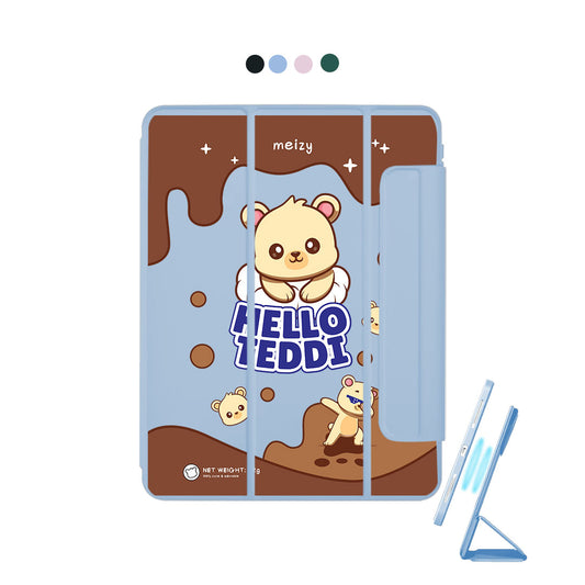 iPad Detachable Flip Cover - Hello Teddy 1.0