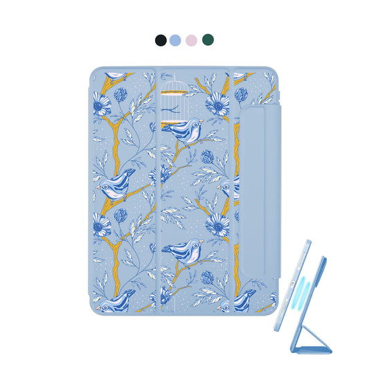 iPad Detachable Flip Cover - Lovebird 10.0