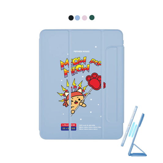 iPad Detachable Flip Cover - Meow Pop 1.0