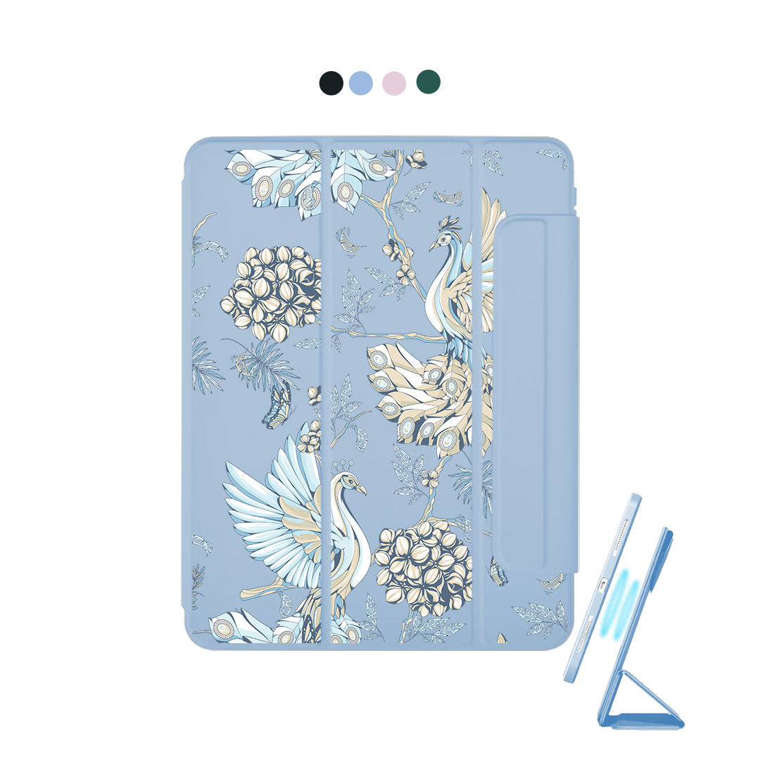 iPad Detachable Flip Cover - Peacock 5.0