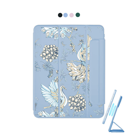 iPad Detachable Flip Cover - Peacock 5.0