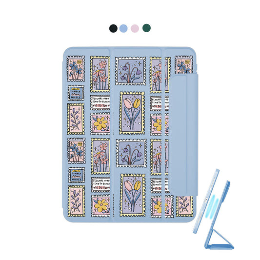 iPad Detachable Flip Cover - Time to Bloom