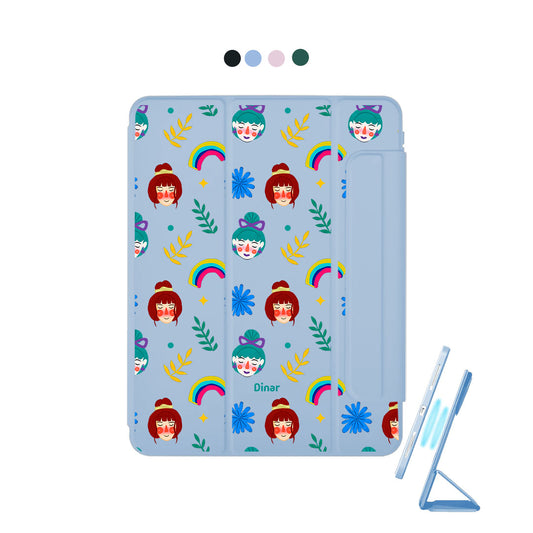 iPad Detachable Flip Cover - Unconditional Girl