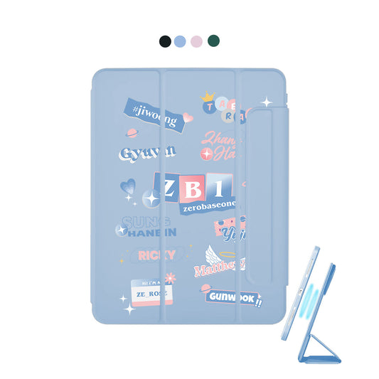 iPad Detachable Flip Cover - Zerobaseone Members