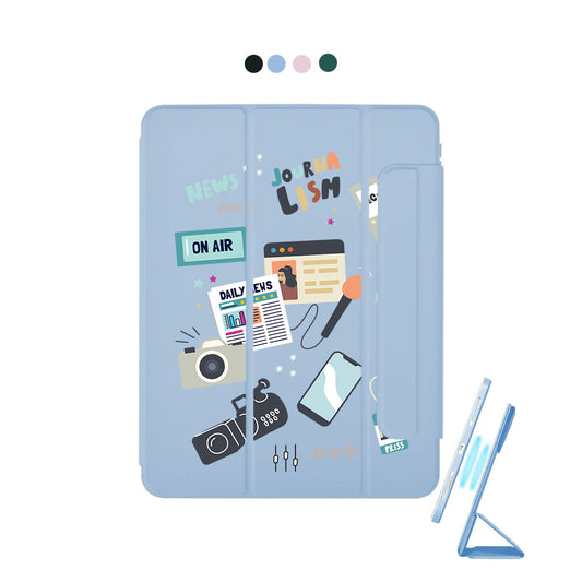 iPad Detachable Flip Cover - Journalism