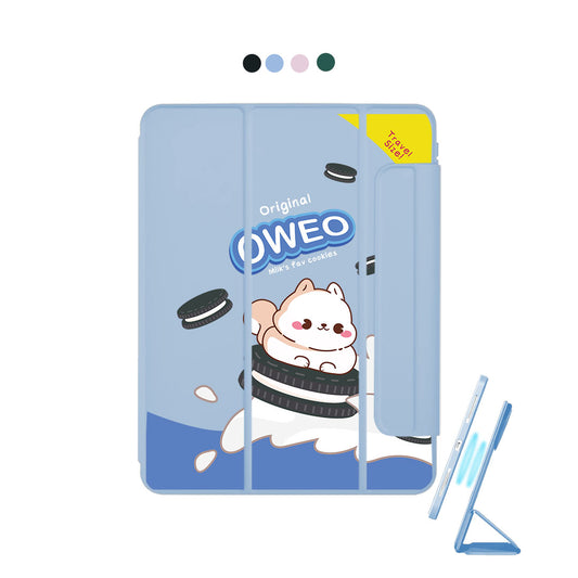 iPad Detachable Flip Cover - Oweo Dog