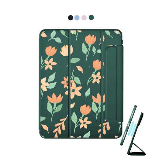 iPad Detachable Flip Cover - Birth Flower 4.0