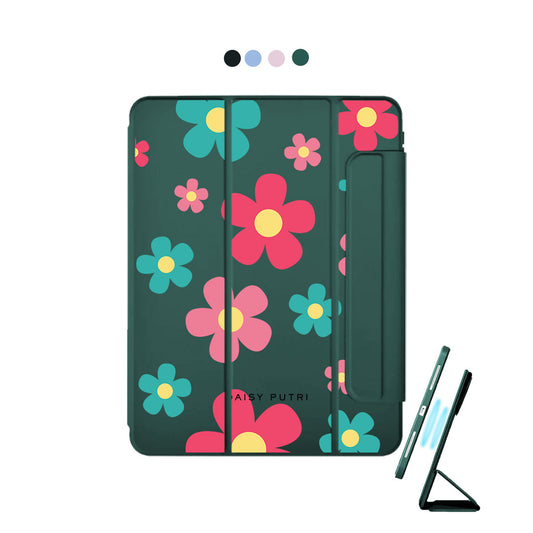 iPad Detachable Flip Cover - Daisy Delight 2.0