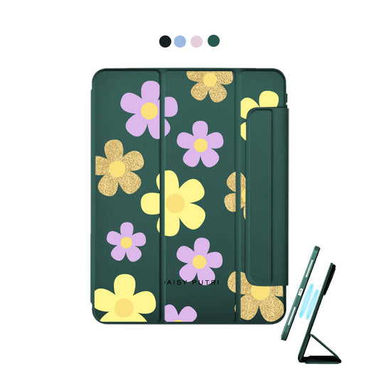 iPad Detachable Flip Cover - Daisy Twinkle