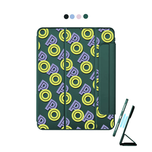 iPad Detachable Flip Cover - Initial Monogram 2.0