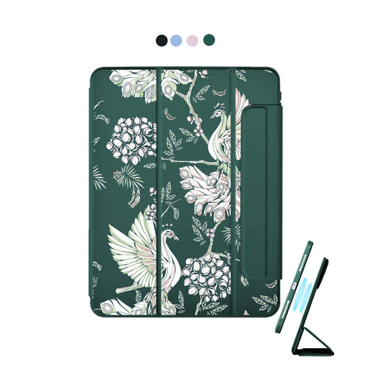 iPad Detachable Flip Cover - Peacock 4.0