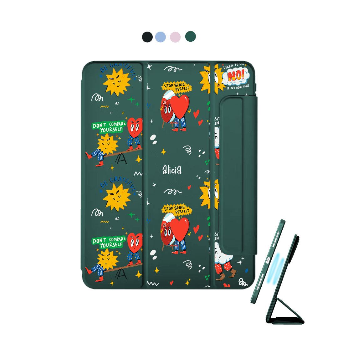 iPad Detachable Flip Cover - Selfless Love 2.0