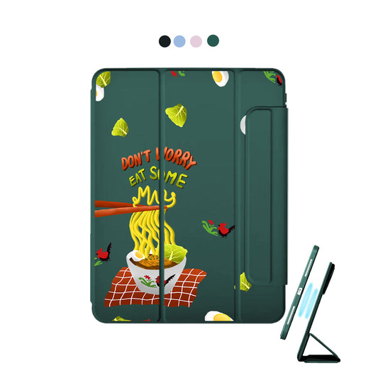 iPad Detachable Flip Cover - Go Eat Some Mie