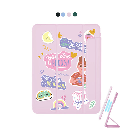 iPad Detachable Flip Cover - Be Yourself