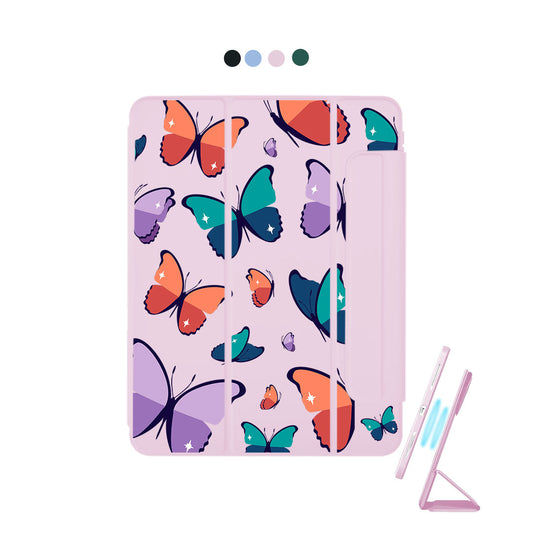 iPad Detachable Flip Cover - Butterfly