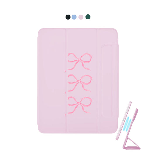 iPad Detachable Flip Cover - Coquette Triple Bow