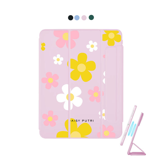 iPad Detachable Flip Cover - Daisy Fresh