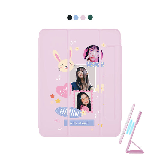 iPad Detachable Flip Cover - Face Grid Frame