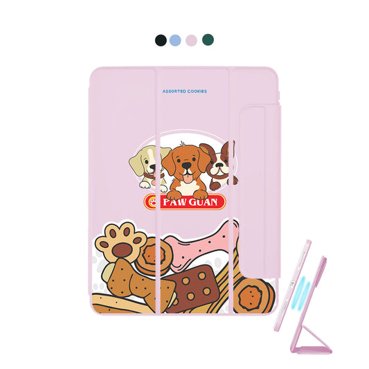 iPad Detachable Flip Cover - Pawguan Dog