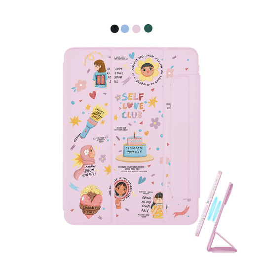 iPad Detachable Flip Cover - Self Love Club