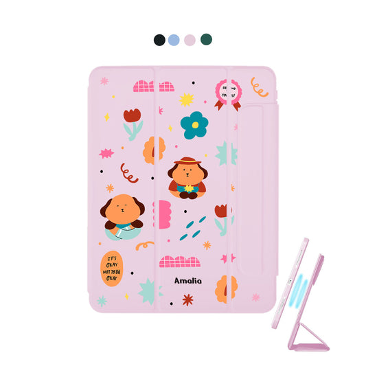 iPad Detachable Flip Cover - Selflove Garden