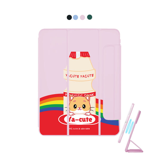 iPad Detachable Flip Cover - Yacute Cat