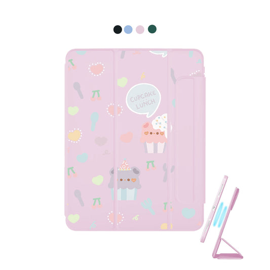 iPad Detachable Flip Cover - Cupcake