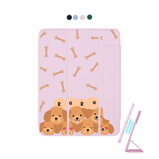 iPad Detachable Flip Cover - Poodle Squad 3.0