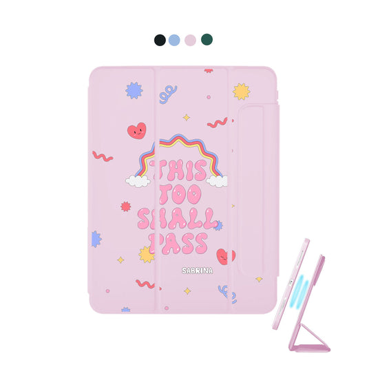 iPad Detachable Flip Cover - This Too Shall Pass
