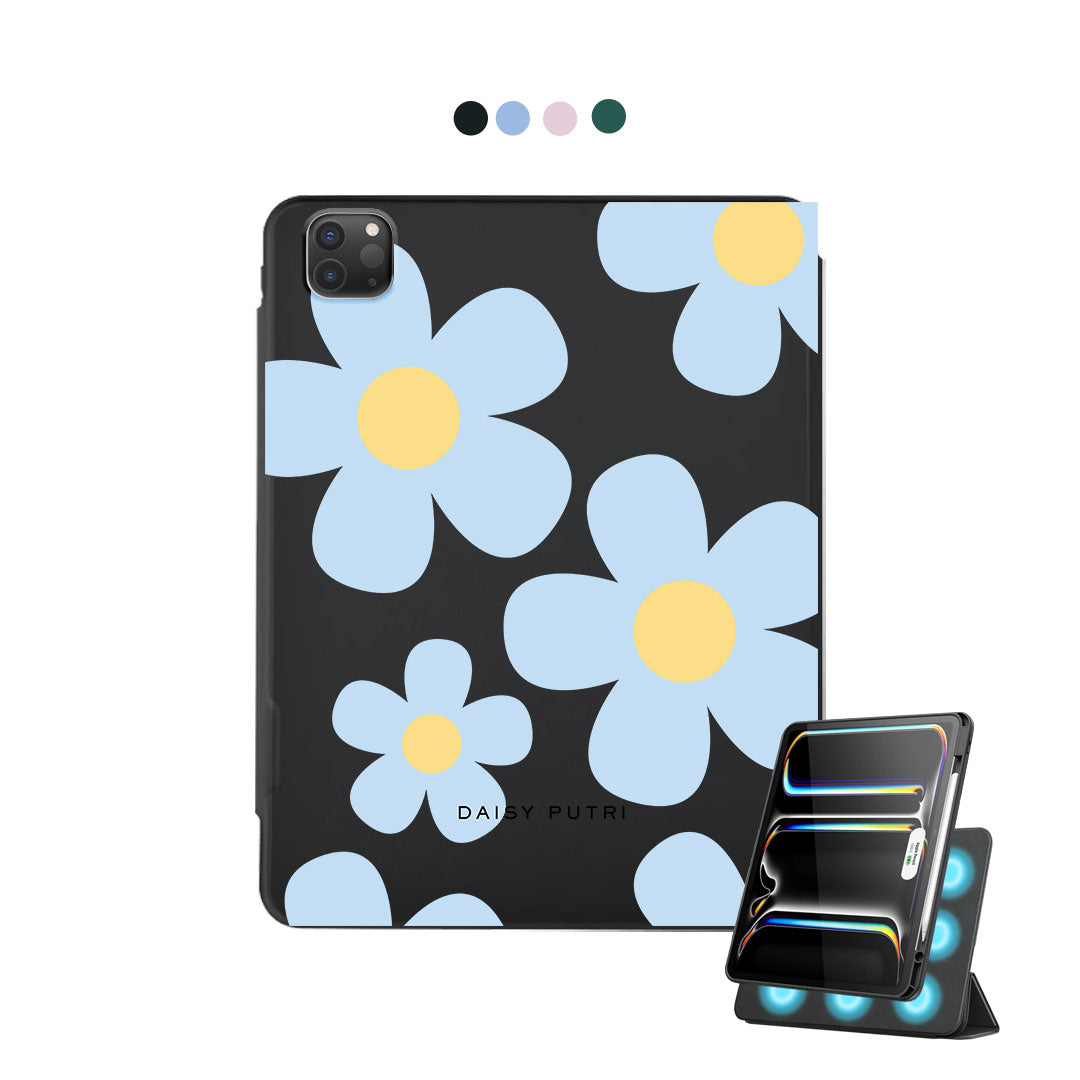 iPad Detachable Flip Cover - Daisy Garland