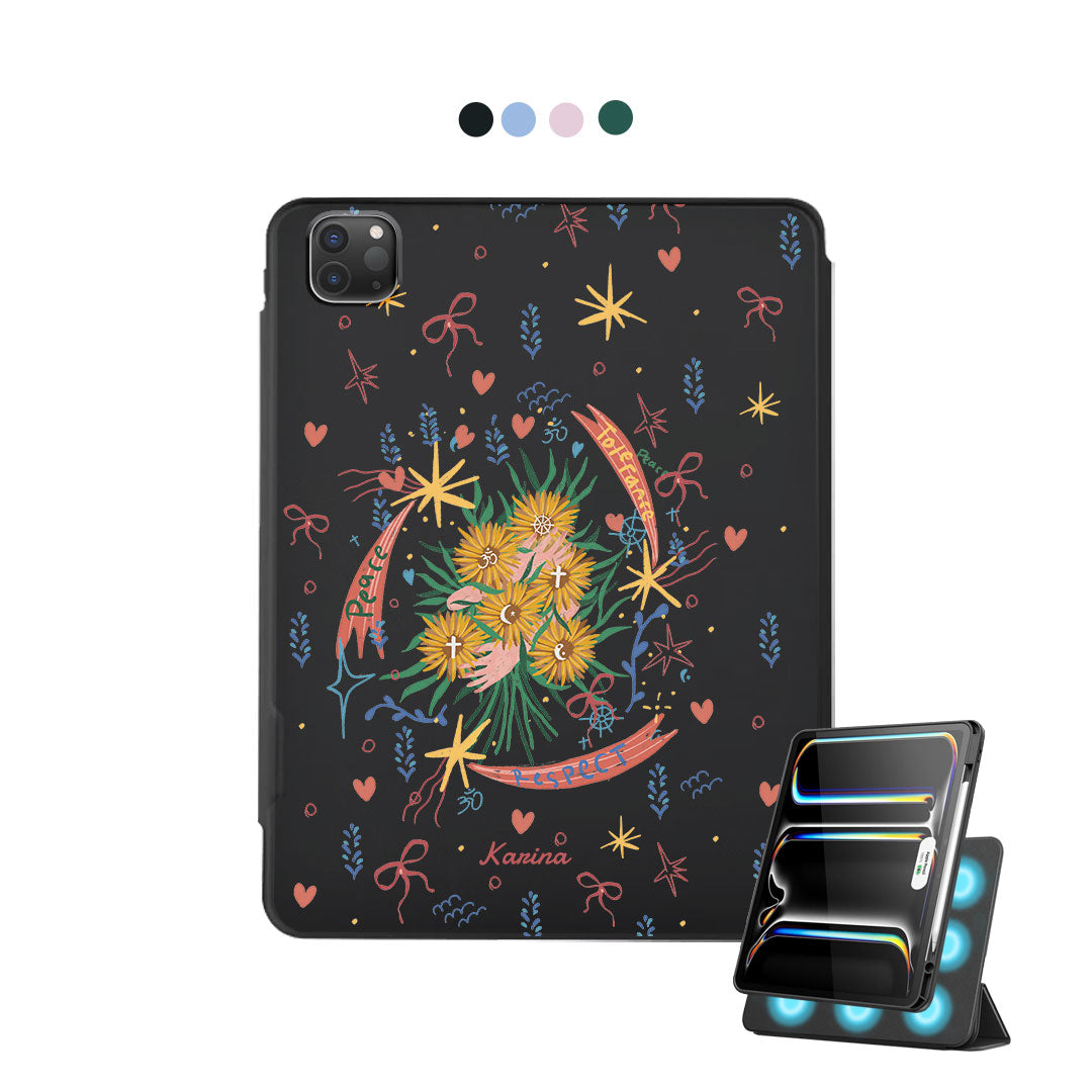 iPad Detachable Flip Cover - Peace