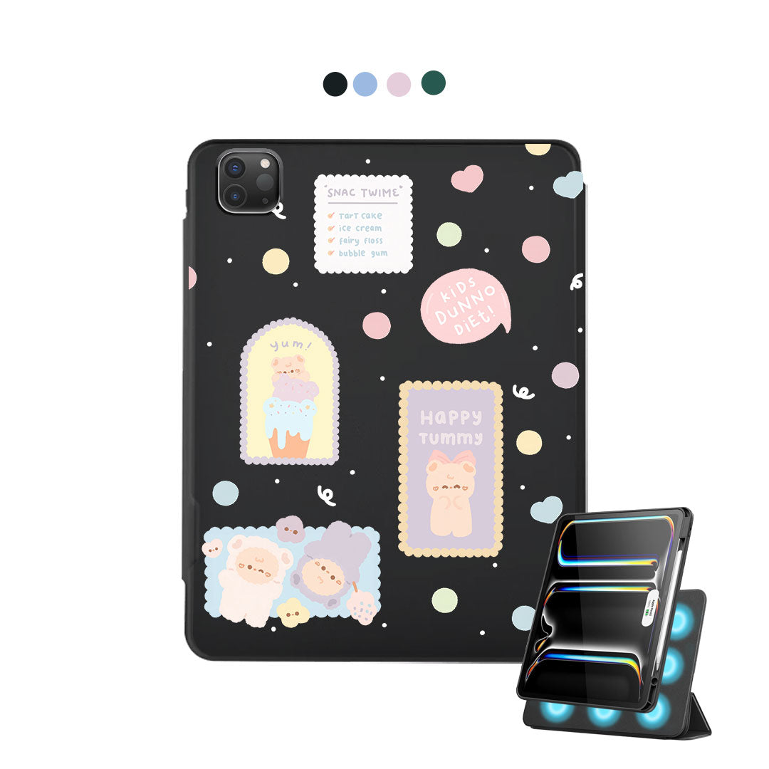 iPad Detachable Flip Cover - Sweets Heaven