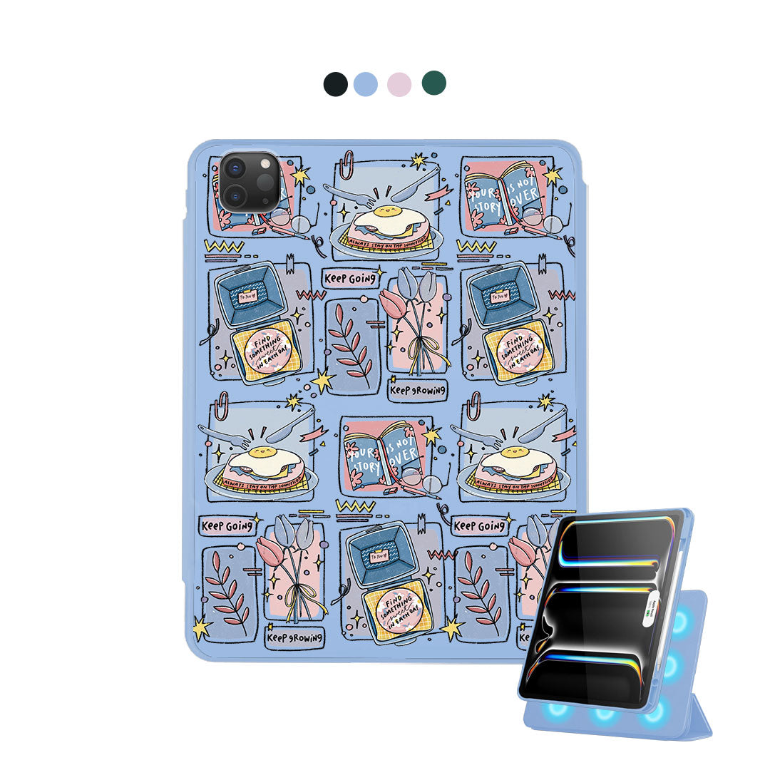 iPad Detachable Flip Cover - Grow (Sunnysidearteu)