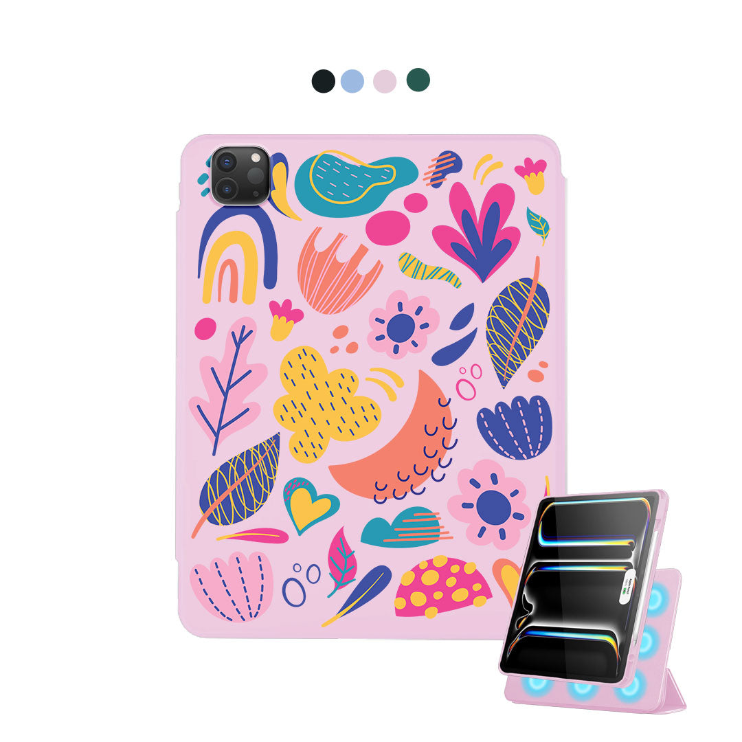 iPad Detachable Flip Cover - Florals