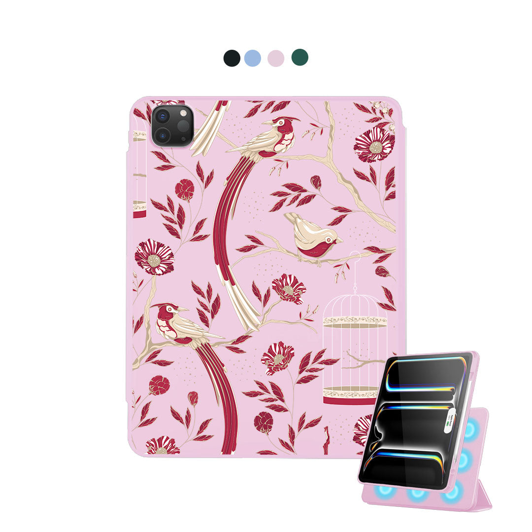 iPad Detachable Flip Cover - Lovebird 8.0
