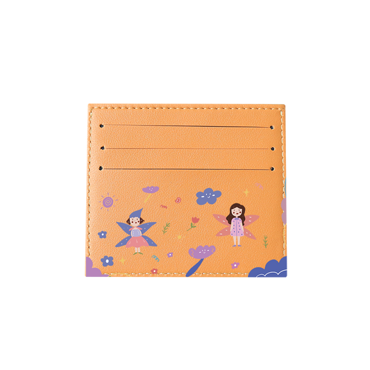 6 Slots Card Holder - Fairy Pattern